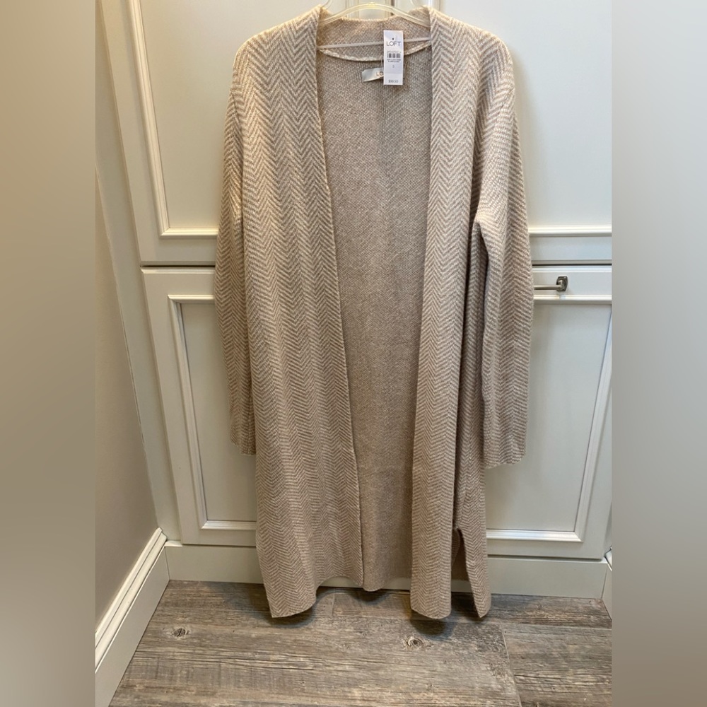 Loft duster cardigan